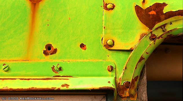 Detail, Bus Henge, Arizona