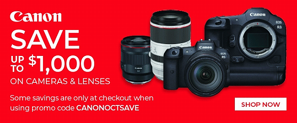 Canon Sale October  2023