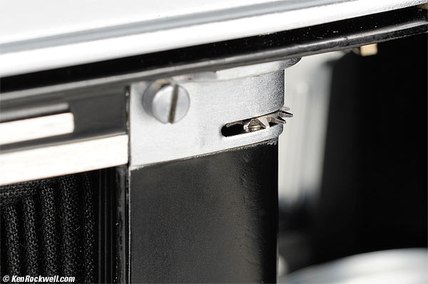 Agfa Super Isolette Fillm Start detector