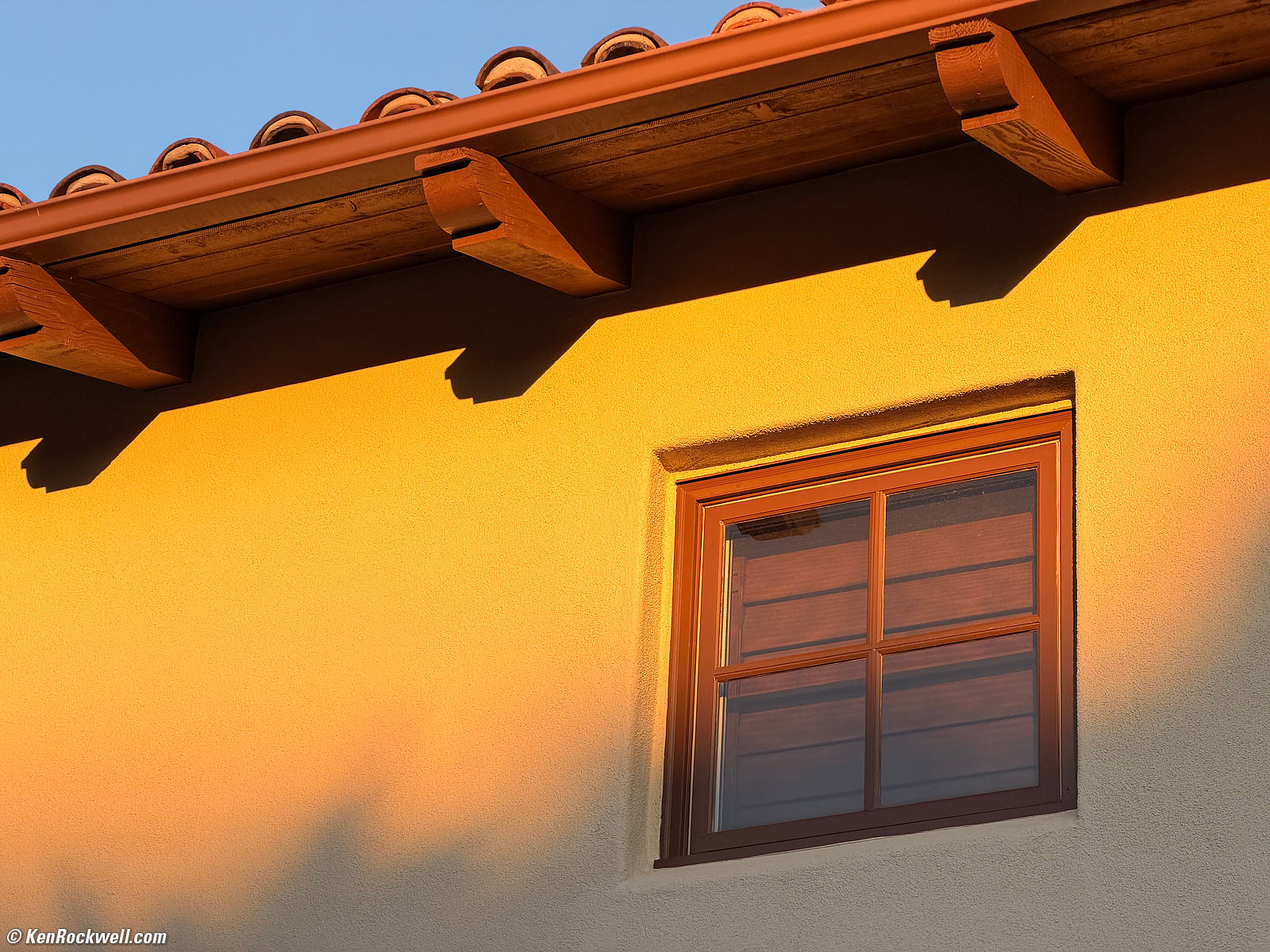 Last Light on Navajo White
