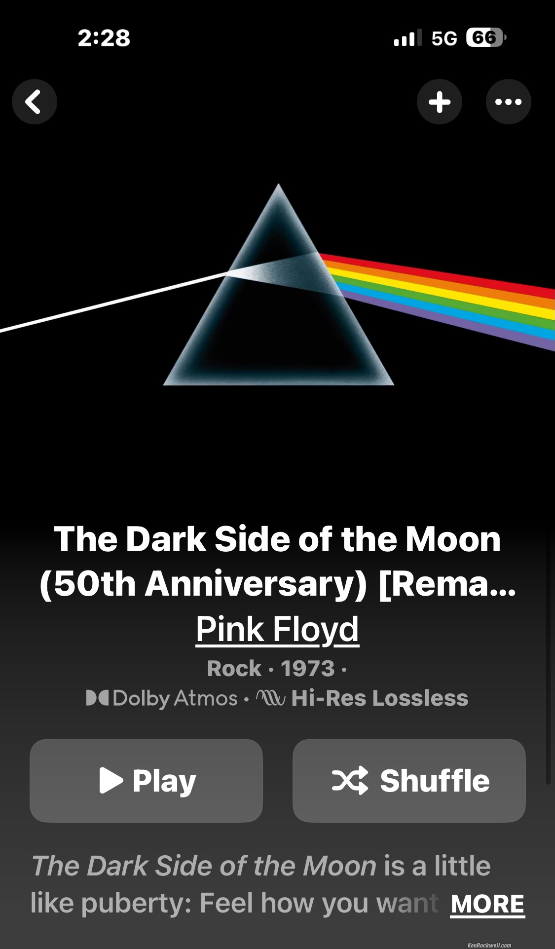Dark Side of the Moon in Lossless Multichannel