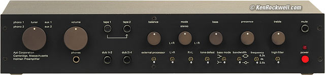 Apt Holman Preamplifier