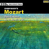 Mozart piano concertii 17, 20, 22 & 24