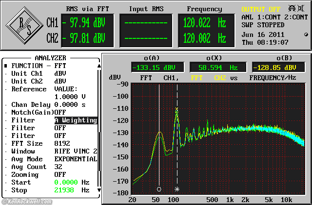 Phase Linear 1000 Autocorrelator output noise