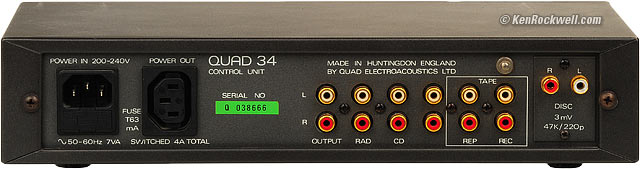 Quad 34 Preamplifier