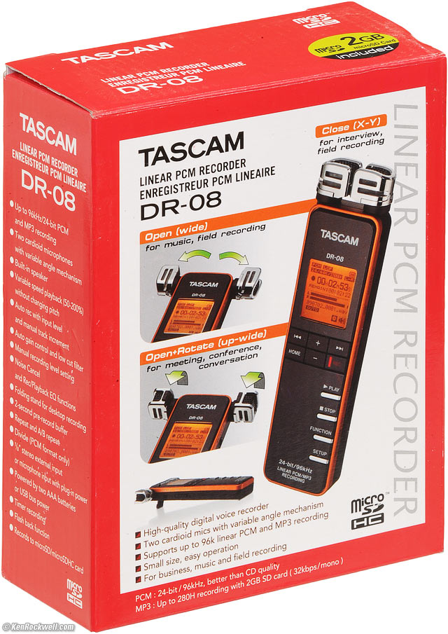 Tascam DR-08