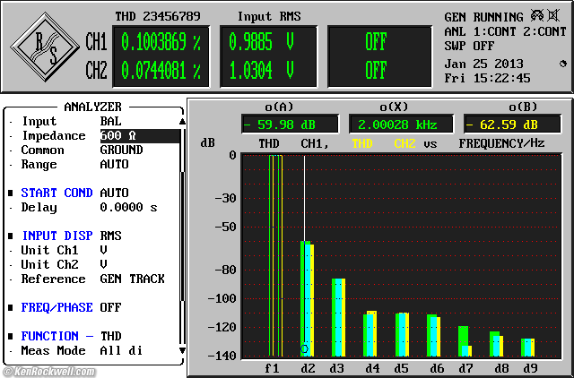 Woo Audio WA7 Frequency Response