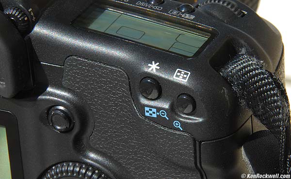 Canon 30D Top Corner