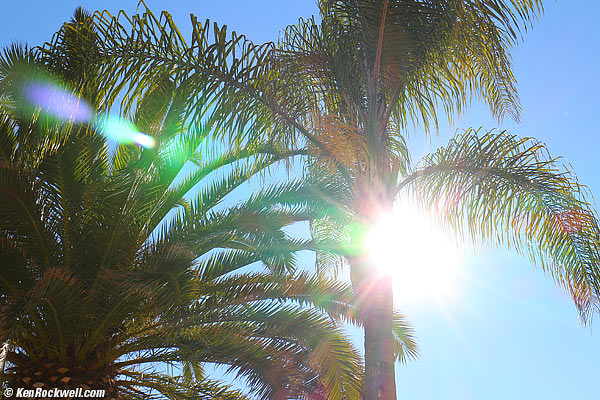 Canon 18-55mm IS ghosts