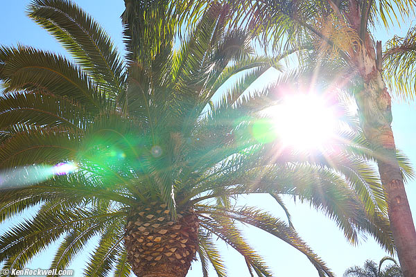 Canon 18-55mm IS ghosts