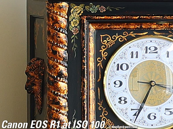 Canon EOS R1 High ISO Sample Image Files