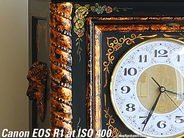 Canon EOS R1 High ISO Sample Image Files