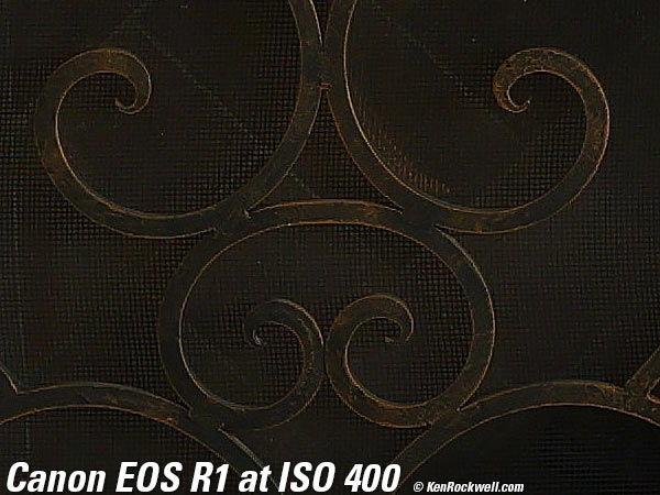 Canon EOS R1 High ISO Sample Image Files