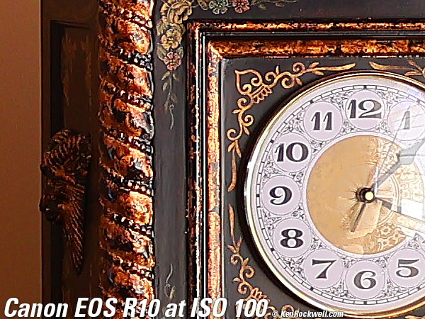 Canon EOS R10 High ISO Performance sample image file