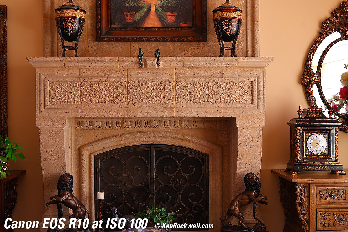 Canon EOS R10 High ISO Performance sample image file