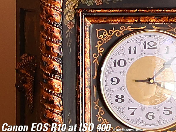 Canon EOS R10 High ISO Performance sample image file