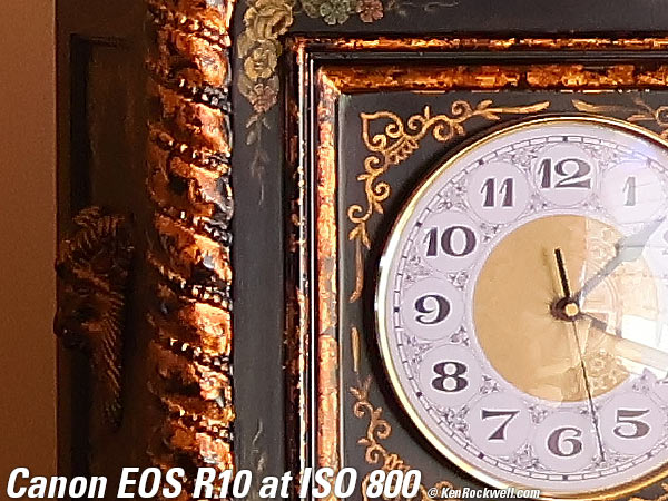 Canon EOS R10 High ISO Performance sample image file