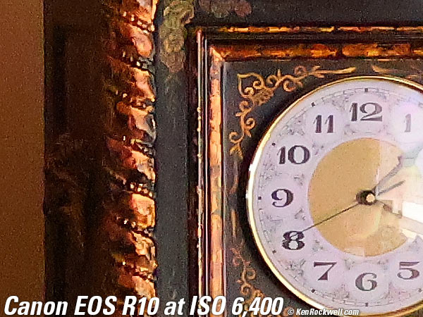 Canon EOS R10 High ISO Performance sample image file