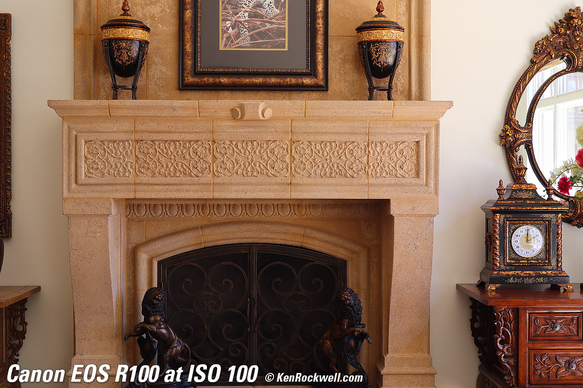 Canon EOS R100 High ISO Sample Image File