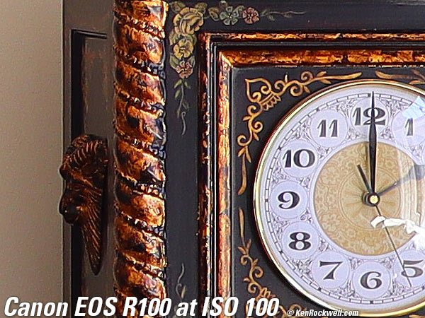 Canon EOS R100 High ISO Sample Image File