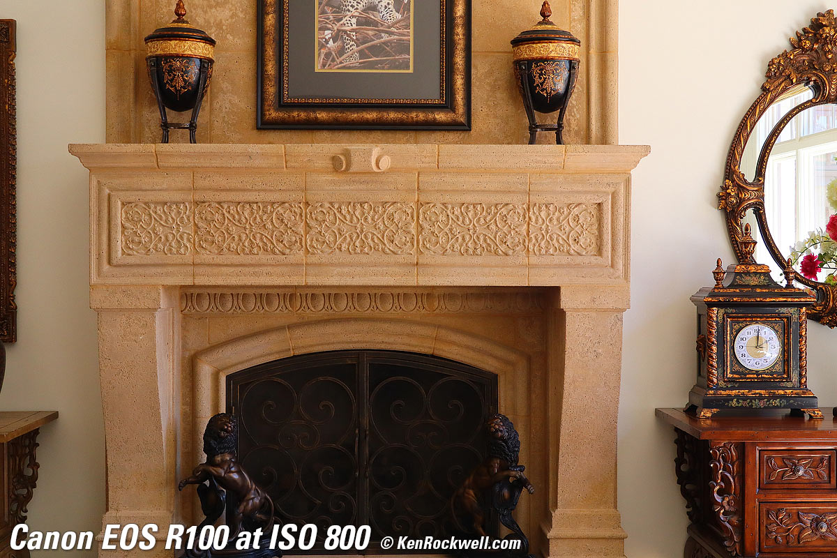 Canon EOS R100 High ISO Sample Image File