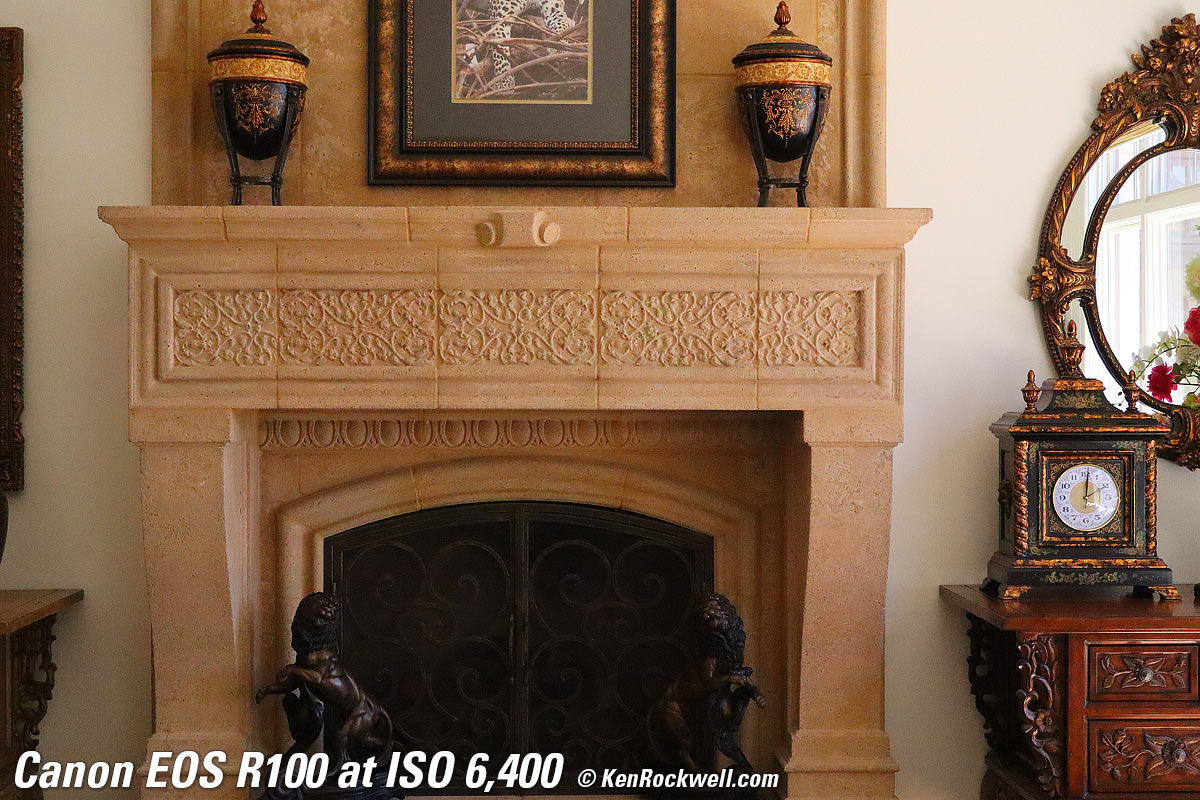 Canon EOS R100 High ISO Sample Image File