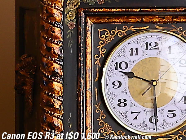 Canon EOS R3 High ISO Performance