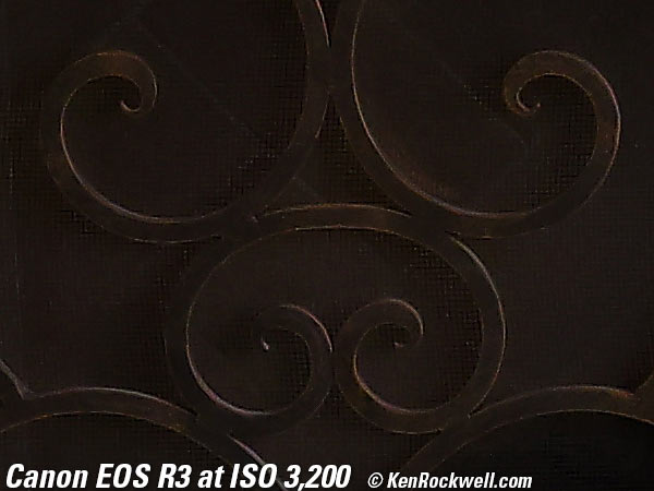 Canon EOS R3 High ISO Performance