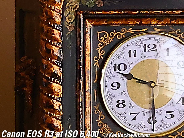 Canon EOS R3 High ISO Performance