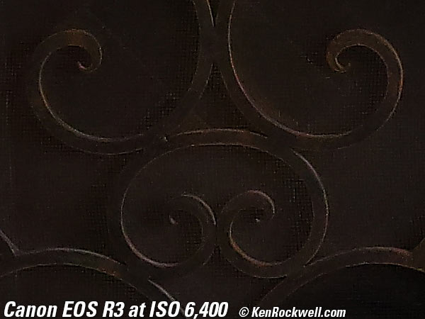 Canon EOS R3 High ISO Performance