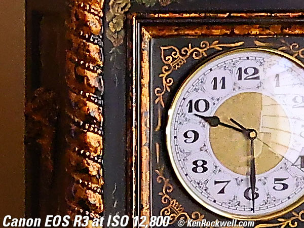 Canon EOS R3 High ISO Performance