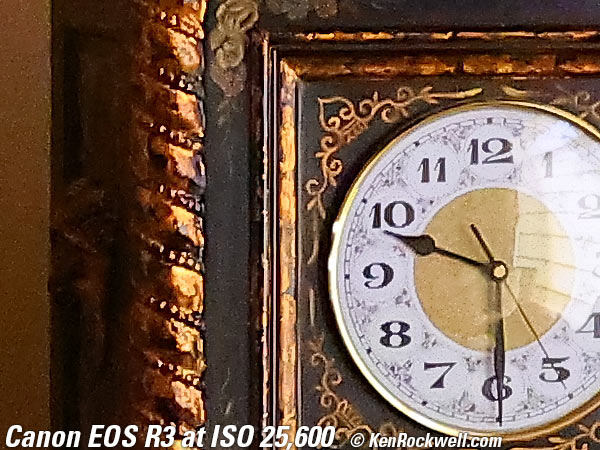 Canon EOS R3 High ISO Performance