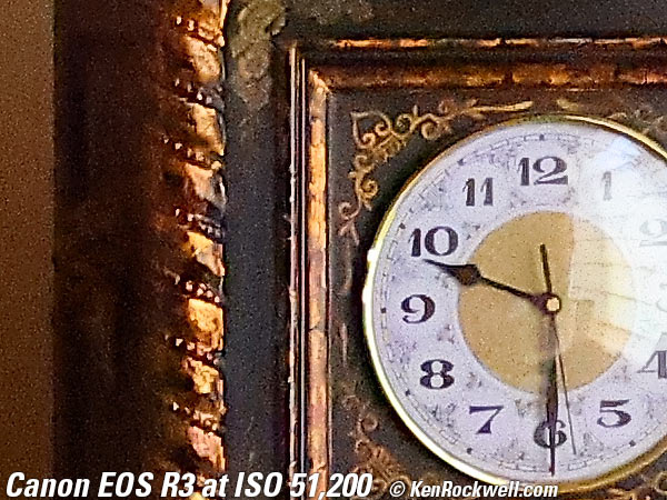 Canon EOS R3 High ISO Performance