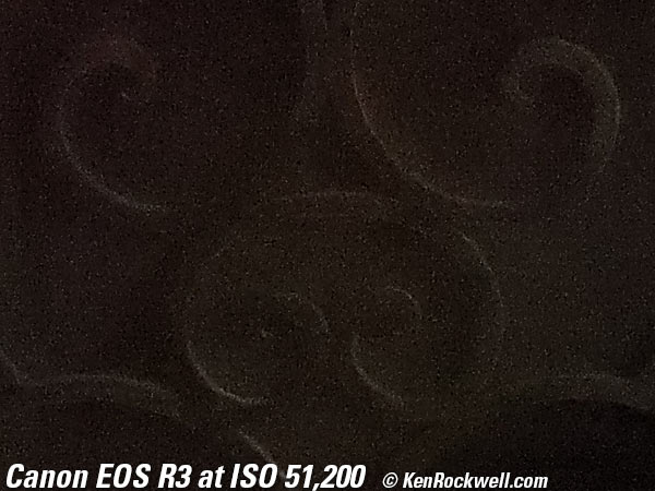 Canon EOS R3 High ISO Performance