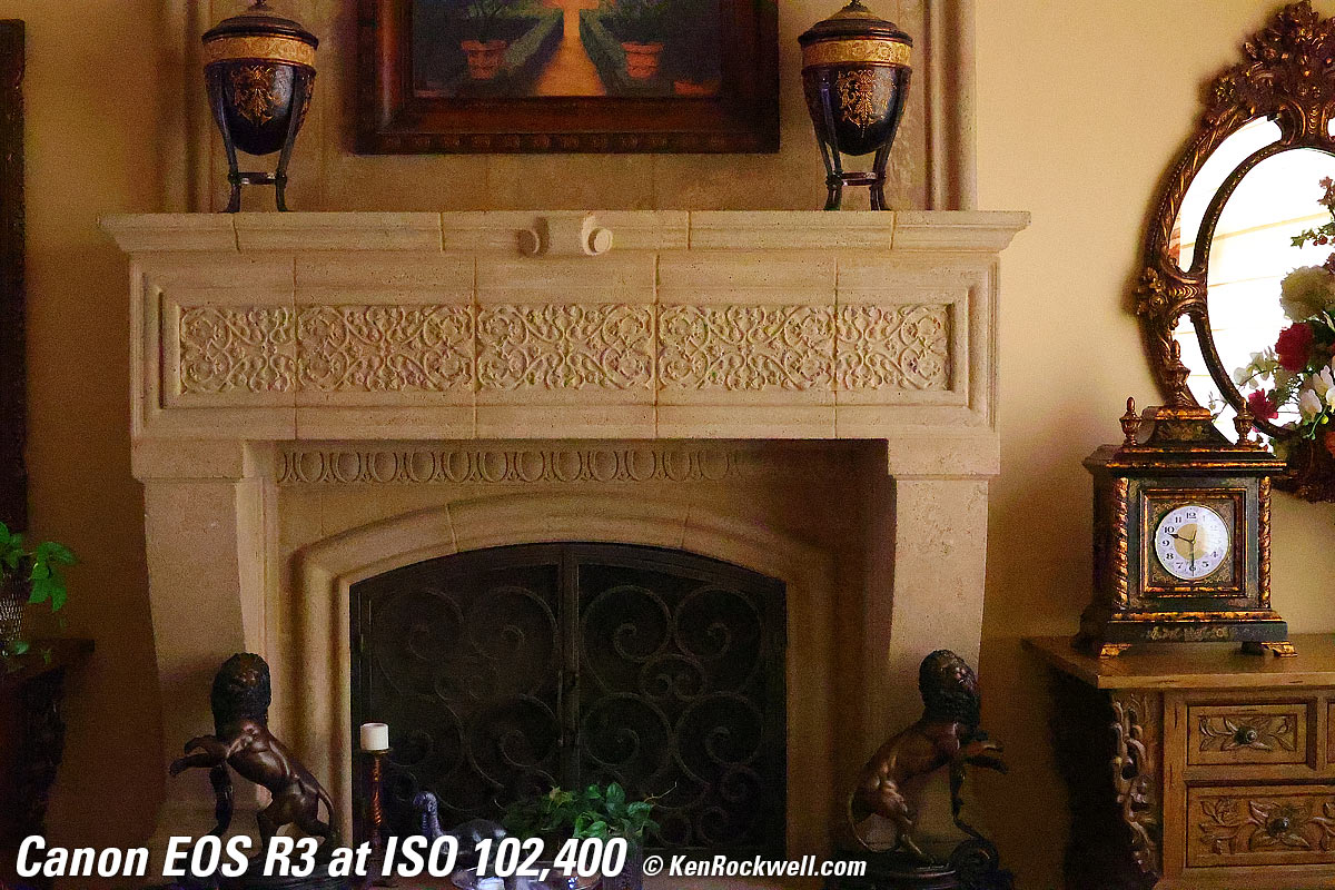 Canon EOS R3 High ISO Performance