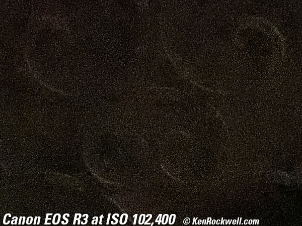 Canon EOS R3 High ISO Performance