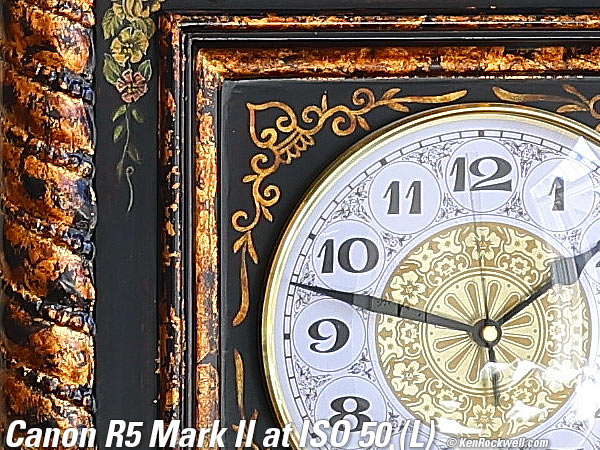Canon R5 Mark II High ISO Sample Image File