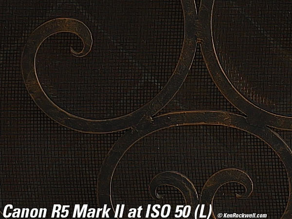 Canon R5 Mark II High ISO Sample Image File