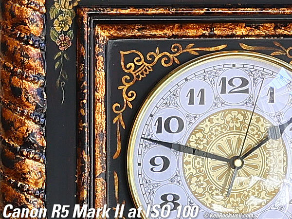 Canon R5 Mark II High ISO Sample Image File