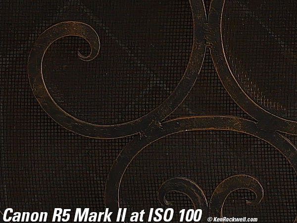 Canon R5 Mark II High ISO Sample Image File
