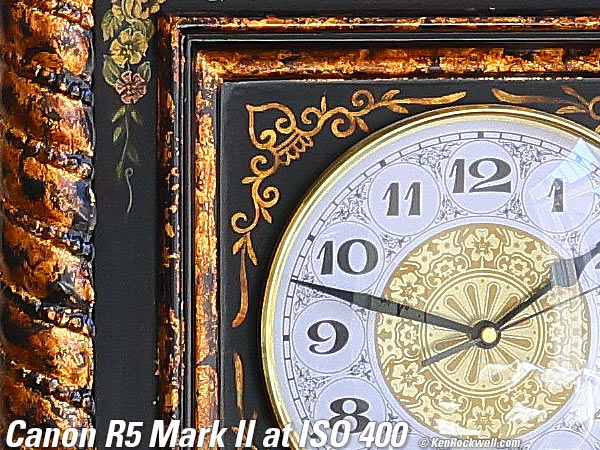 Canon R5 Mark II High ISO Sample Image File