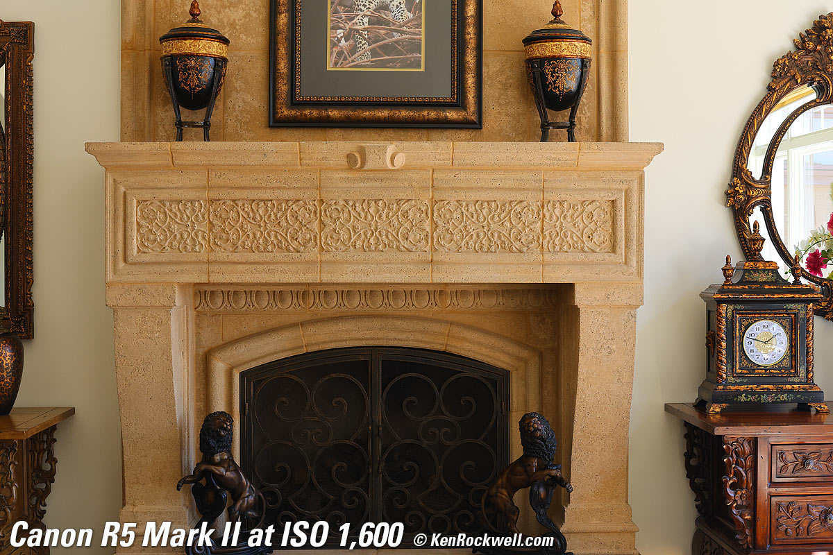 Canon R5 Mark II High ISO Sample Image File