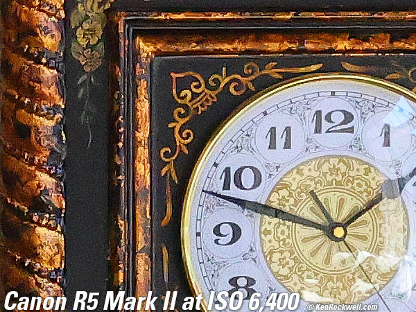 Canon R5 Mark II High ISO Sample Image File