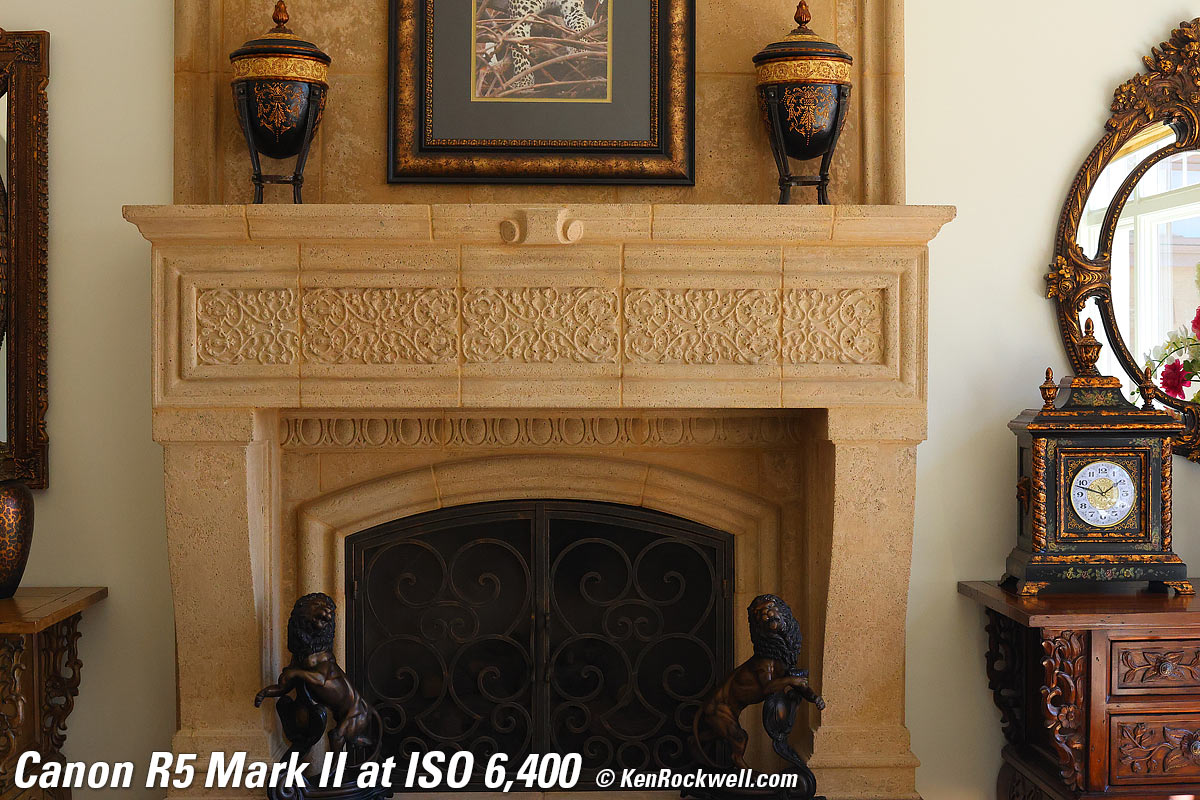 Canon R5 Mark II High ISO Sample Image File
