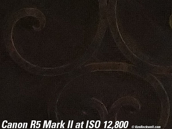 Canon R5 Mark II High ISO Sample Image File