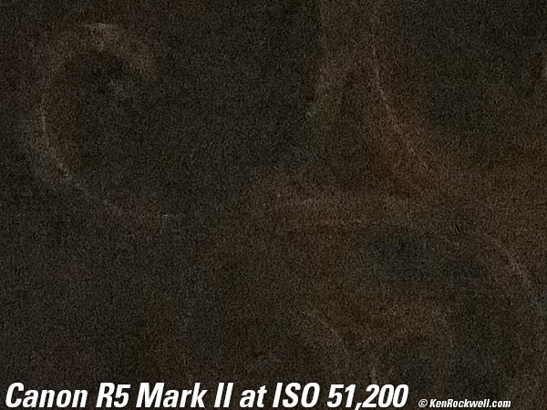 Canon R5 Mark II High ISO Sample Image File