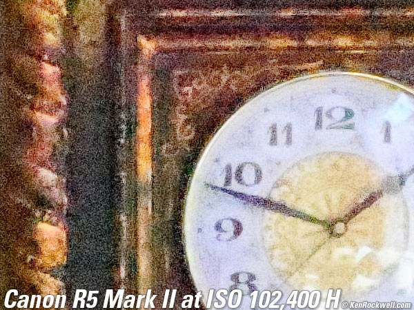 Canon R5 Mark II High ISO Sample Image File
