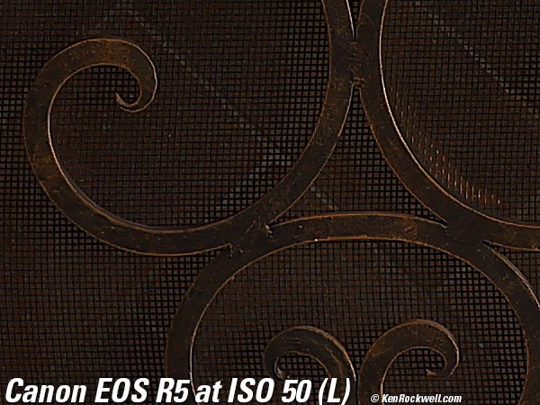 Canon EOS R5 High ISO Sample Image File