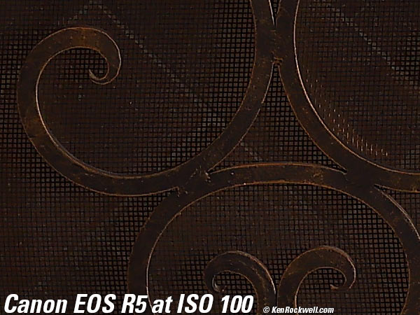 Canon EOS R5 High ISO Sample Image File