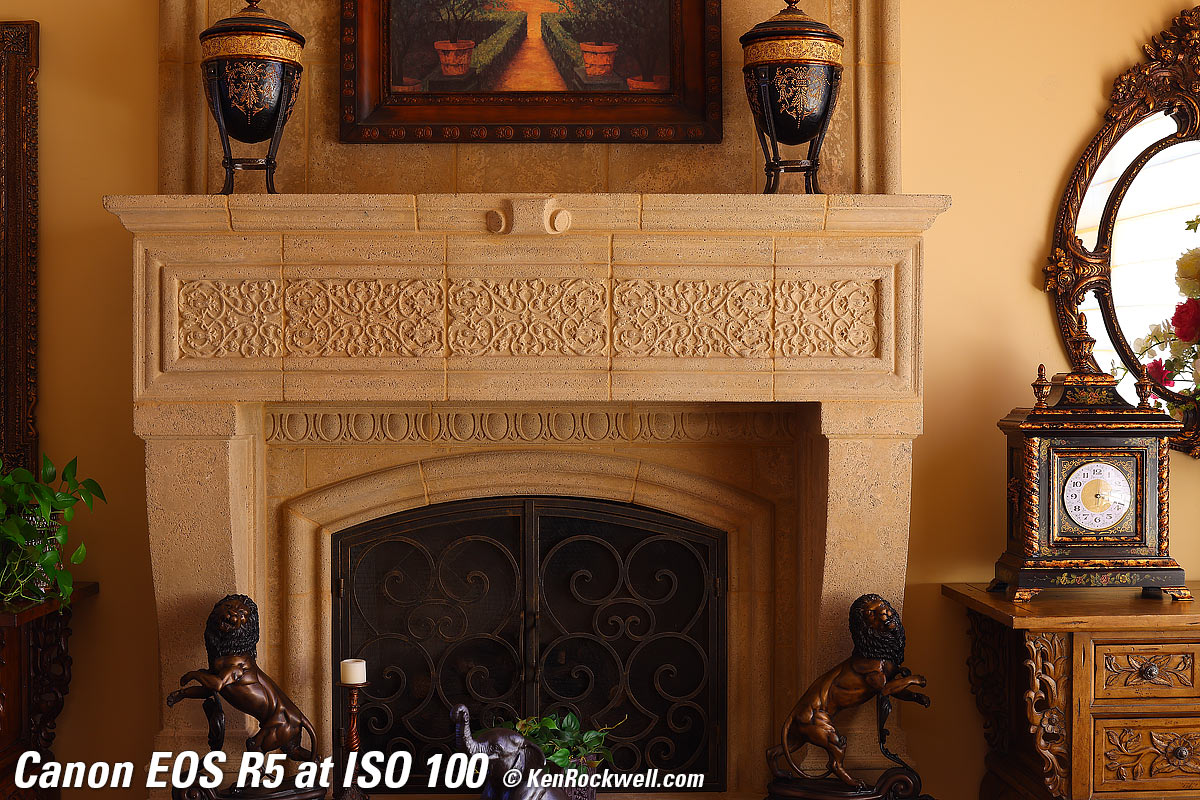 Canon EOS R5 High ISO Sample Image File